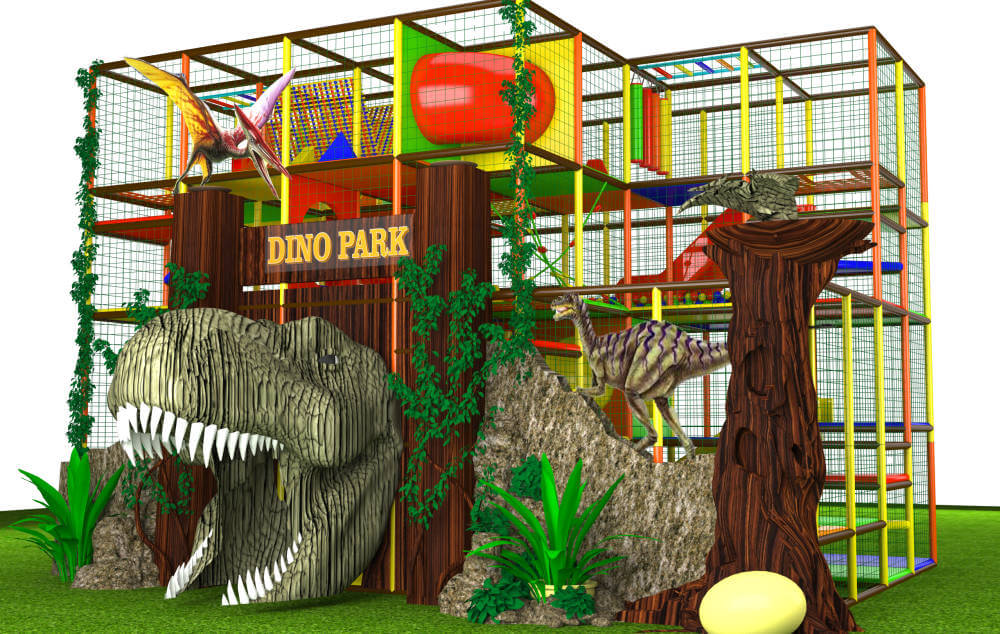 dinosaur indoor playground