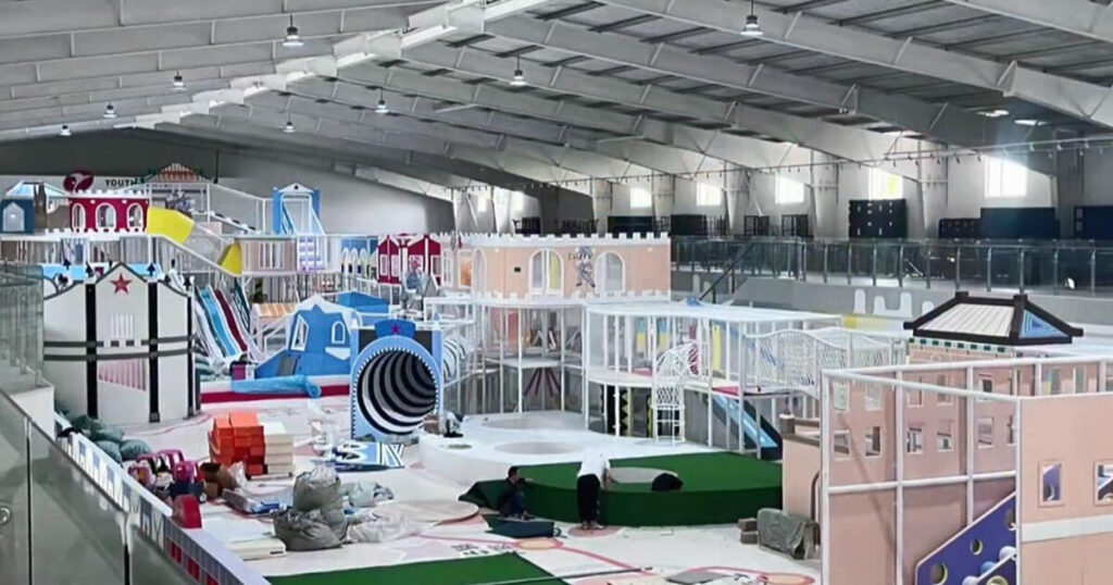 how to install indoor playground equipment