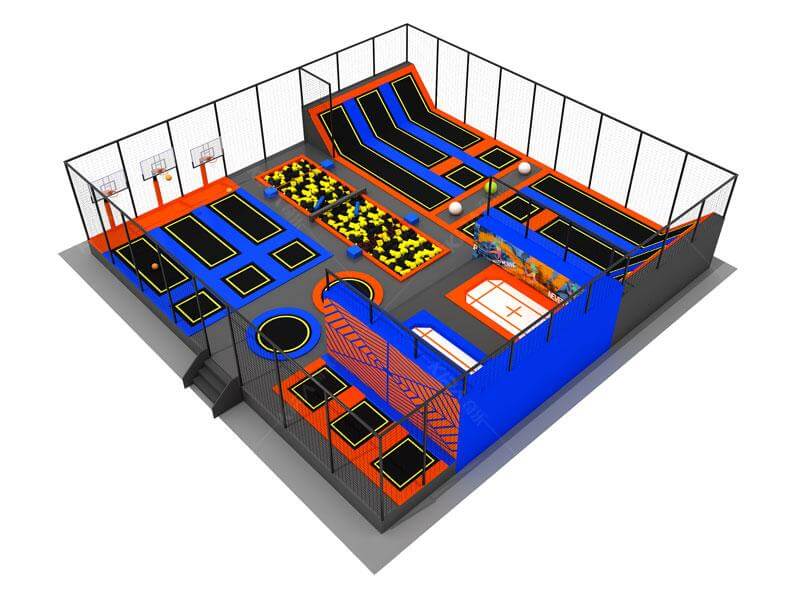 trampoline indoor playground