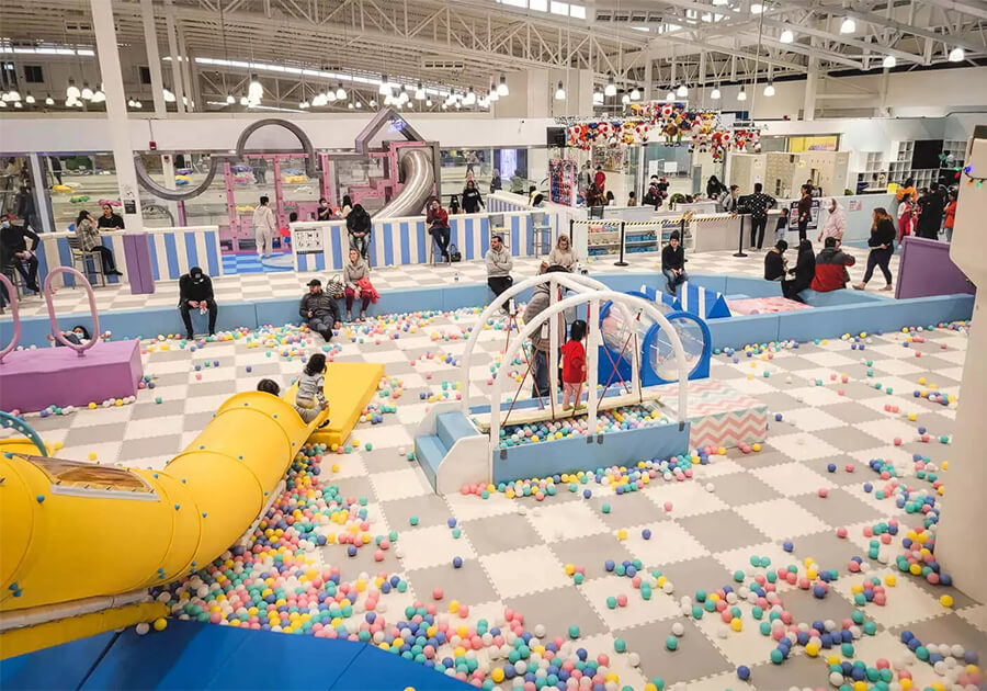 castle indoor playground