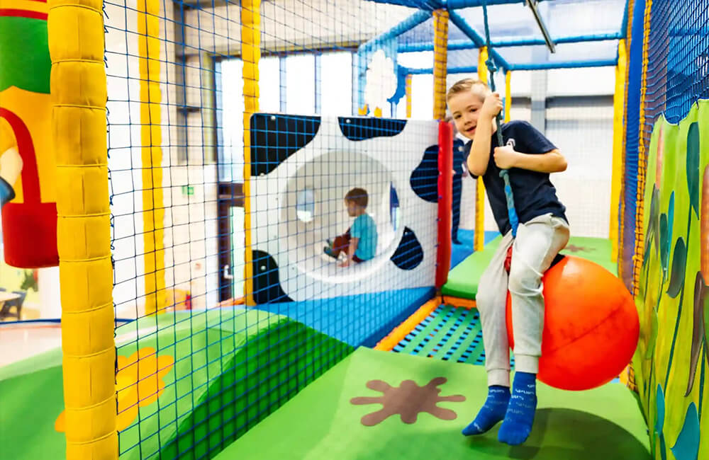 farm themed soft play